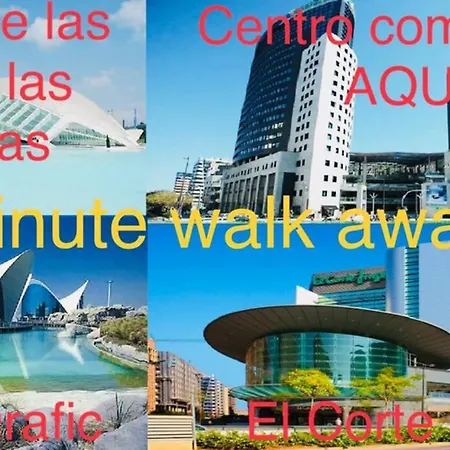 Apartament Valencia / Playa Cabanyal, Puerto, Cuidad Artes Zewnętrze zdjęcie
